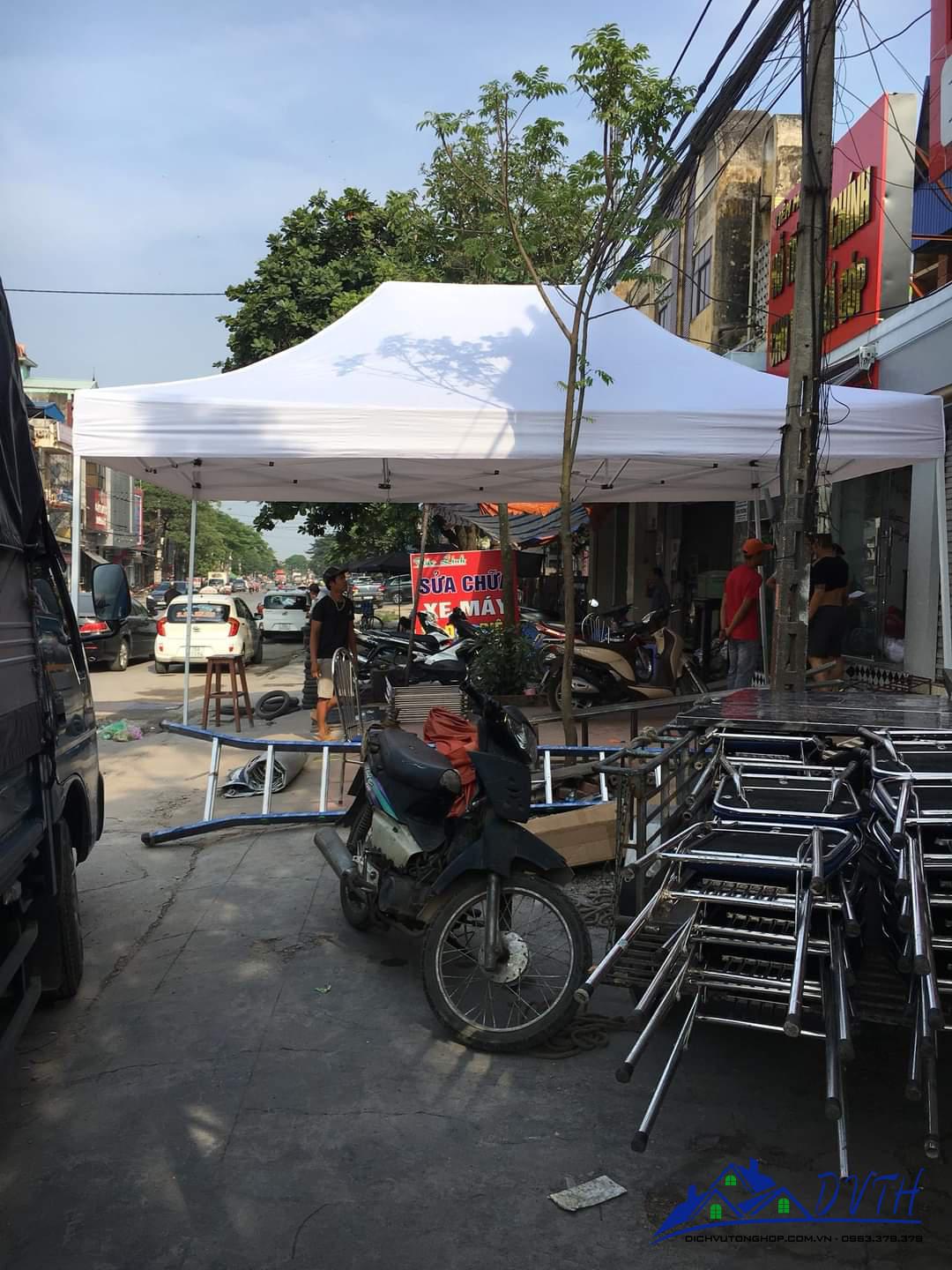 Ô dù sự kiện tại Cần Thơ